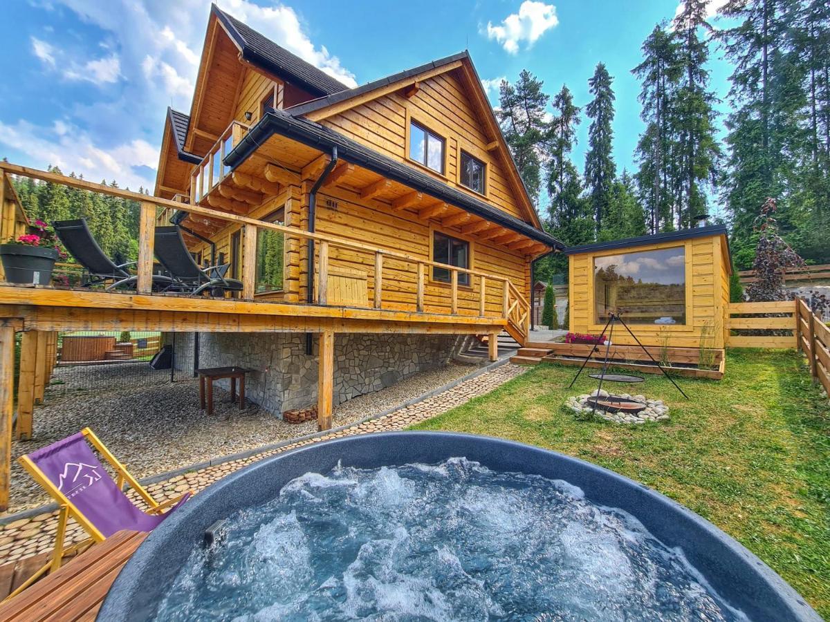 Lk Resort Lapsze Domy Z Prywatna Balia I Sauna Łapsze Niżne Extérieur photo