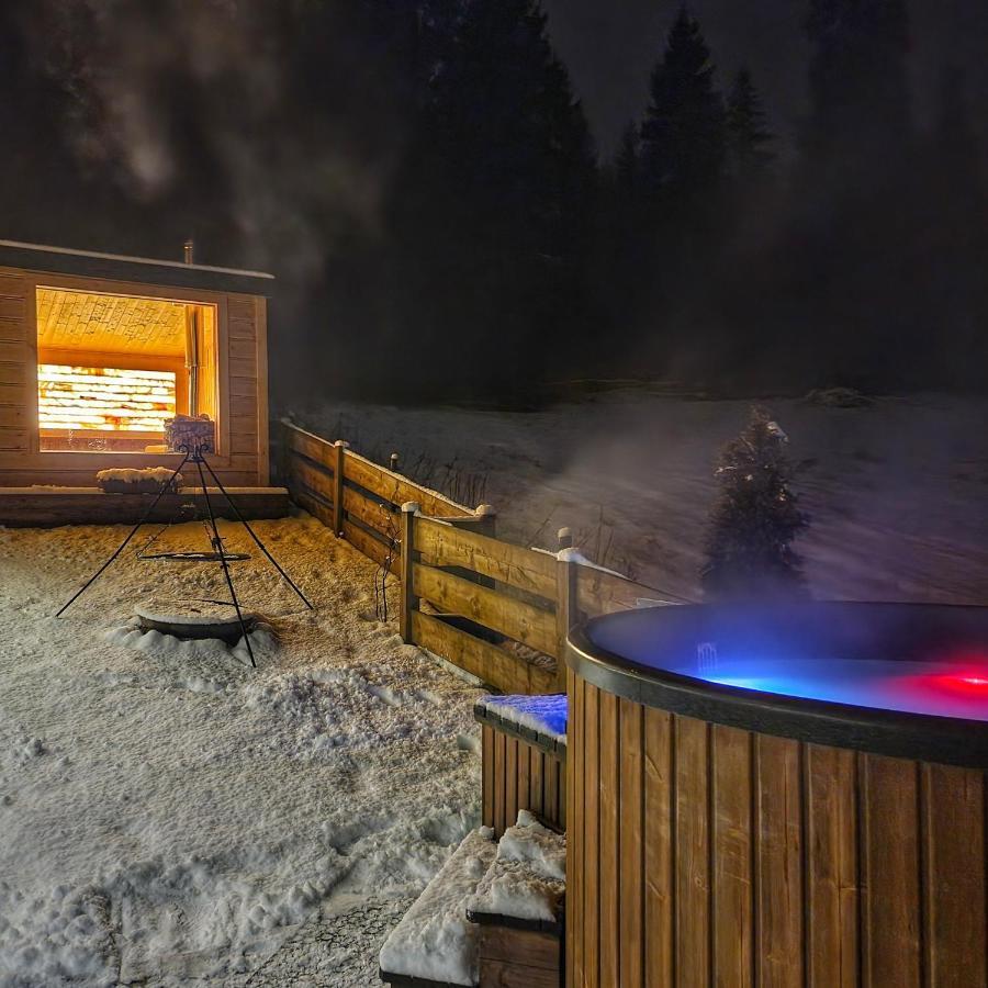 Lk Resort Lapsze Domy Z Prywatna Balia I Sauna Łapsze Niżne Extérieur photo