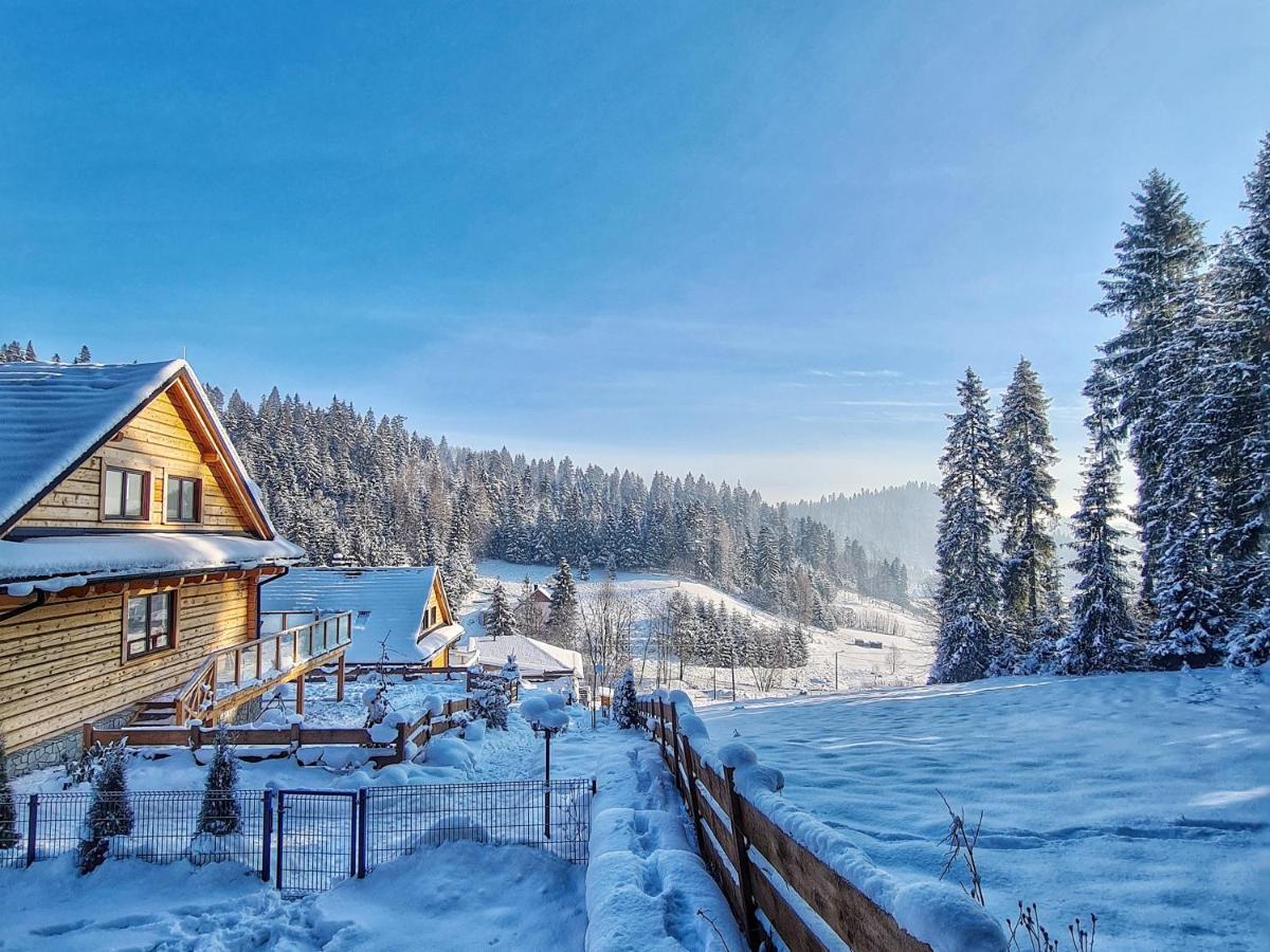 Lk Resort Lapsze Domy Z Prywatna Balia I Sauna Łapsze Niżne Extérieur photo