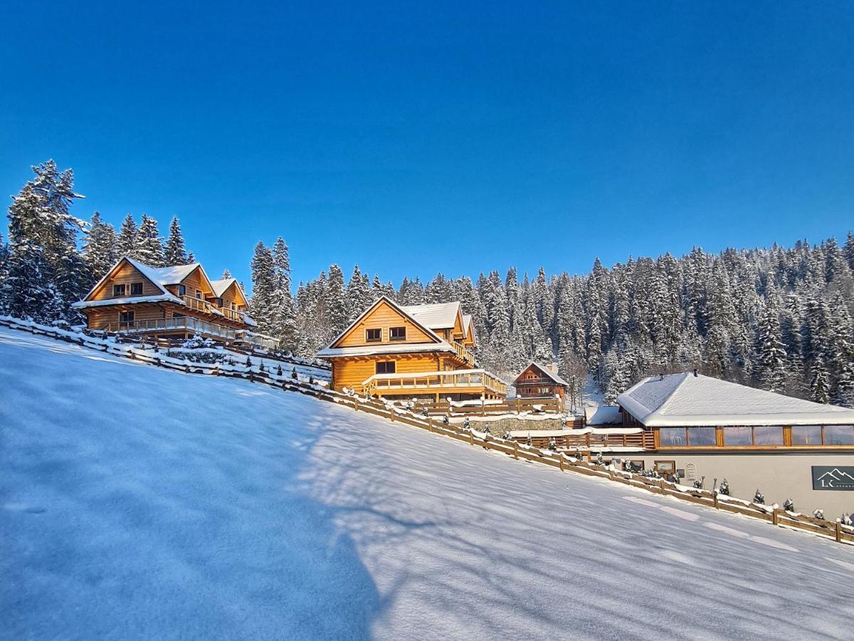 Lk Resort Lapsze Domy Z Prywatna Balia I Sauna Łapsze Niżne Extérieur photo
